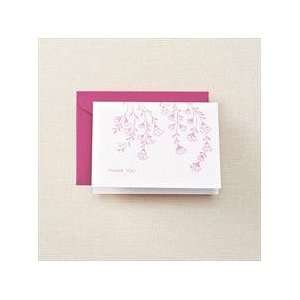    Letterpress Cherry Blossom Thank You Notes: Office Products