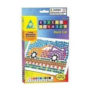    RACE CAR STICKY MOSAICS by The Orb Factory [Toy]: Toys & Games