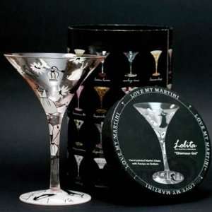    Lolita Glassware Glamour Tini Martini Glass 