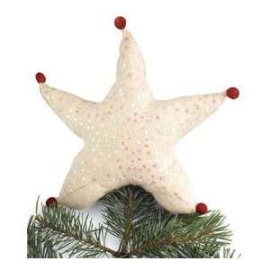  sequin star tree topper: Home & Kitchen