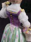   lovely meissen porcelain figurine the figure is a pretty little girl