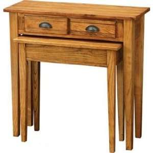  Favorite Finds Candleglow Finish Bin Pull Nesting Tables 