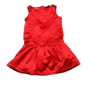  Baby Girl 3t, Red Silk Party Outfit, Cute Dress: Baby
