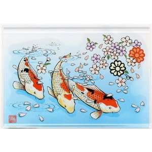  beautiful big stamp Japanese koi fishes: Toys & Games