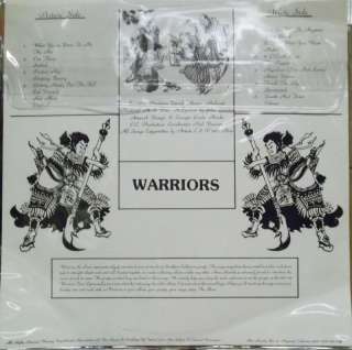 WARRIORS LP VARIOUS ARTISTS AZRA RECORDS PICTURE DISC  