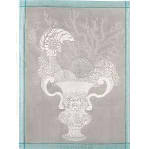  Yves Delorme Torchon Tea Towel   Curiosite (Gris) Kitchen 