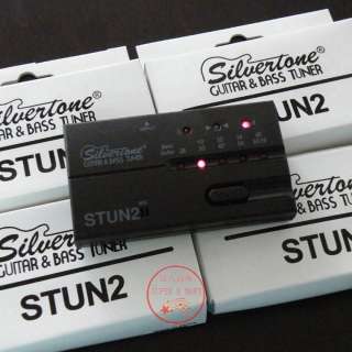 Stun2 Digital Electric Acoustic Automatic Guitar Bass Tuner  