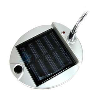 Solar Powered Mini Desk Lamp Flexible LED Light Illuminator For Laptop 