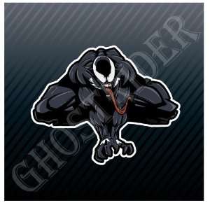  Venom Symbiote Marvel Comics Spiderman Sticker Decal 