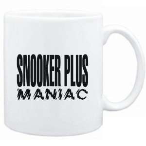 Mug White  MANIAC Snooker Plus  Sports:  Sports 