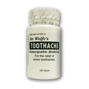  Dr. Wolfes Toothache Homeopathic Medicine Health 