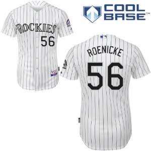   Rockies Authentic Home Cool Base Jersey By Majestic: Sports & Outdoors
