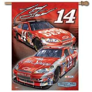 Tony Stewart #14 NASCAR Auto Racing Flag or Banner: Sports 