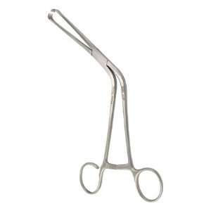 TIVNEN Tonsil Seizing Forceps, 8 (20.3 cm), one open ring, angled 3 X 