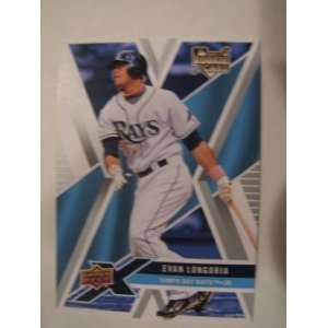  2008 Upper Deck X Evan Longoria Rays RC 