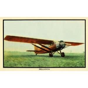  1930 Print Giuseppe Bellanca Aircraft New Castle Plane 