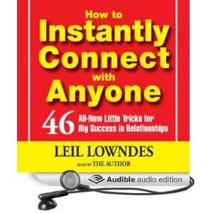   Connect With Anyone (Audible Audio Edition) Leil Lowndes Books