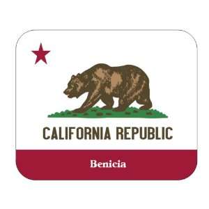  US State Flag   Benicia, California (CA) Mouse Pad 