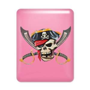   Pink Pirate Skull with Bandana Eyepatch Gold Tooth: Everything Else