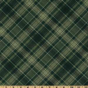   Country Plaid Hunter Fabric By The Yard: Arts, Crafts & Sewing