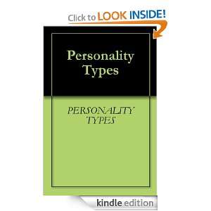 Personality Types PERSONALITY TYPES  Kindle Store
