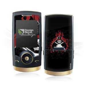   Design Skins for Samsung U600   Pirate Poker Design Folie: Electronics