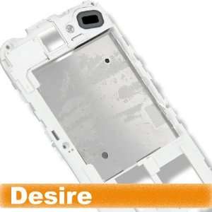  OEM White Housing Middle Chassis Frame+Antenna Sticker Stickers 