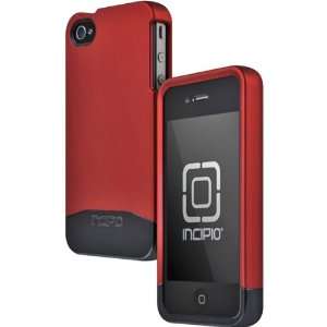   Red/Black EDGE PRO Hard Shell Slider Case for iPhone 4/4S: Electronics