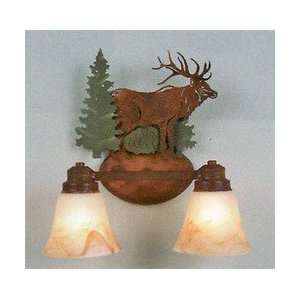  Avalanche Ranch   Lakeshire Cabin Vanity Lights   Elk   2 