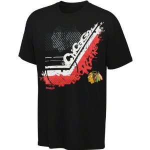   Blackhawks Black Kids (4 7) In Stick Tive T Shirt
