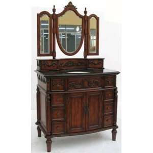  Tipton (single) 40 Inch Victorian Bathroom Vanity With 