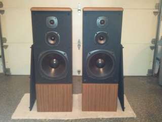 Vintage 3 Way Kenwood Floor Speakers JL1001 AV 180 Watts 8 Ohms HUGE 