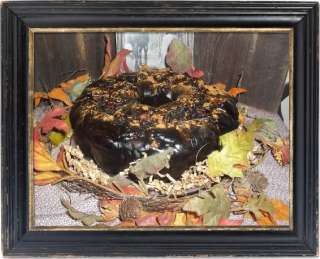 PRIMITIVE LARGE OLDE THYME HALLOWEEN WITCH PANTRY CAKE  