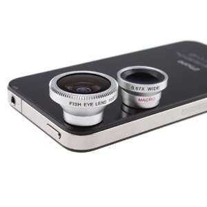  Loftek Fish Eye Lens + Wide Angle Lens + Macro Lens 3 in 1 