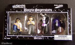 NEW LOCSTERS #3 figures + 1/24 Barrio SuperStar HOMIES  