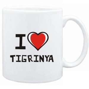  Mug White I love Tigrinya  Languages