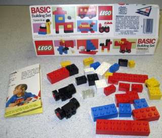LEGO Basic Building Set 1985 Crest Toothpaste Promo  