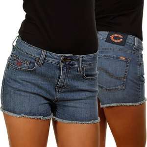  Chicago Bears Ladies Tight End Jean Shorts: Sports 
