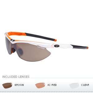  Tifosi Slip Interchangeable Lens Sunglasses   Race Orange 