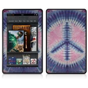   Kindle Fire Skin   Tie Dye Peace Sign 101 by uSkins: Everything Else