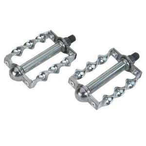  Bike  Bicycle Twisted Pedals 1/2 Chrome: Sports 
