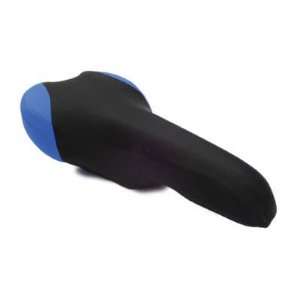 Sunlite Lycra Bicycle Seat Cover, Racing/Mountain, Black/Blue  