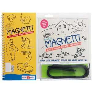    The Go Magnetti Magnet Game with Magnetic Travel Board: Toys & Games
