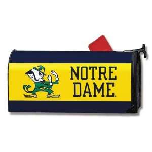  Notre Dame Fighting Irish Magnetic Mailbox Cover: Sports 