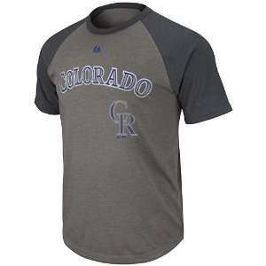   Rockies Record Holder Raglan Tee   Big and Tall