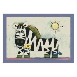   Sawyer Zebra Grazing Kids Rug Size: 310 x 54 Furniture & Decor