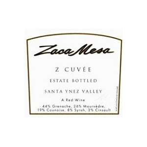  Zaca Mesa Z Cuvee 2003 750ML Grocery & Gourmet Food