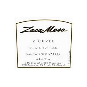  Zaca Mesa Z Cuvee 2003 750ML: Grocery & Gourmet Food