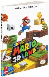   Mario 3D Land PREMIER EDITION PRIMA Strategy Guide   NO GAME  