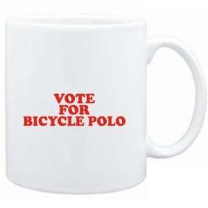    Mug White  VOTE FOR Bicycle Polo  Sports